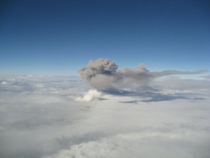 Tunguarua eruption - Ecuador